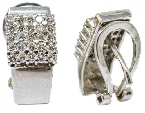 PENDIENTES CON BRILLANTES