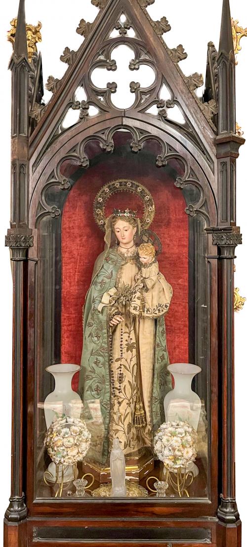 VIRGEN CON NIÑO DEL SIGLO XIX