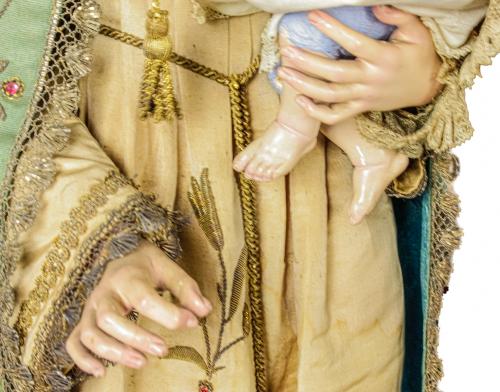 VIRGEN CON NIÑO DEL SIGLO XIX