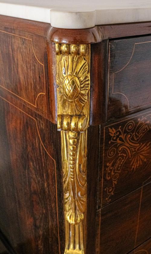 CÓMODA ISABEINA DE LA SEGUNDA MITAD DE S. XIX