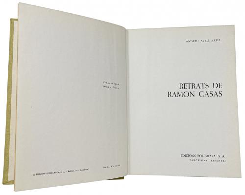 "RETRATS DE RAMÓN CASAS"
