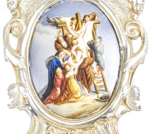 BENDITERA DE PLATA DE PRINCIPIOS  DE SIGLO XX