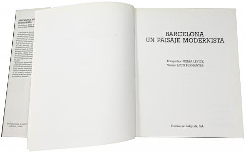 "BARCELONA UN PAISAJE MODERNISTA"
