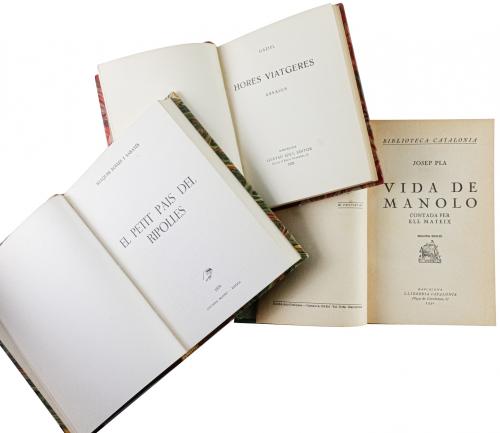 TRES LIBROS VARIADOS