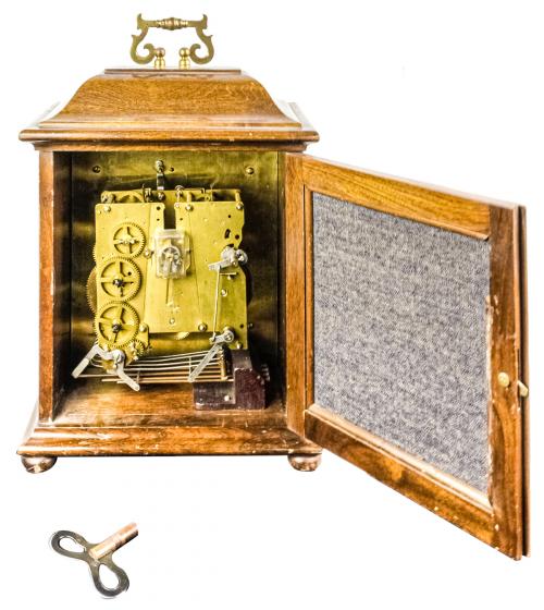 RELOJ DE SOBREMESA TIPO BRACKET DE LOS AÑOS 60/70