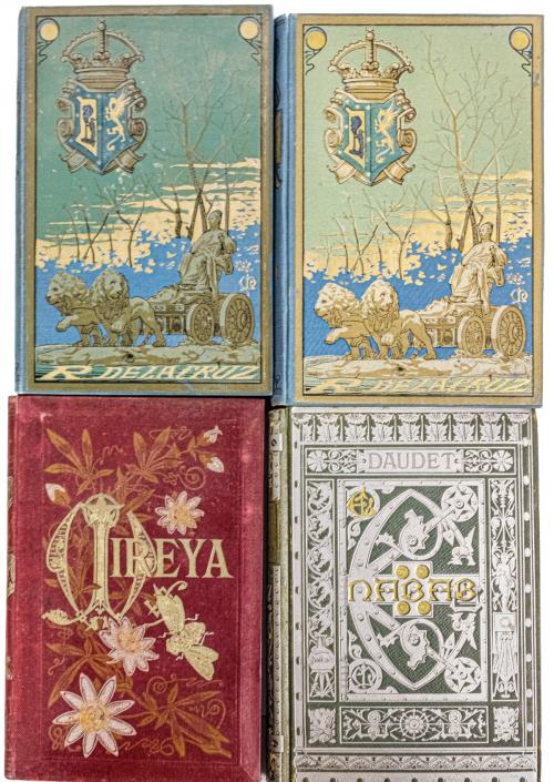 CUATRO LIBROS DE LA BIBLIOTECA  "ARTES Y LETRAS"