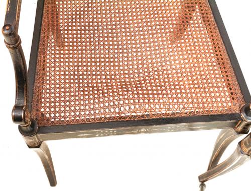 CUATRO SILLAS ESTILO REGENCY DE MEDIADOS DEL S.XX