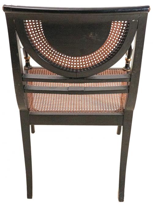 CUATRO SILLAS ESTILO REGENCY DE MEDIADOS DEL S.XX