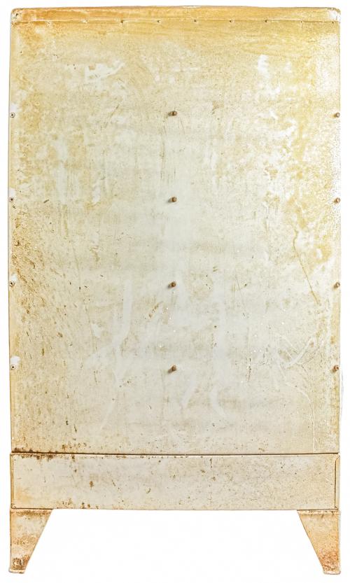 VITRINA DE CONSULTA MÉDICA DE LOS AÑOS 50
