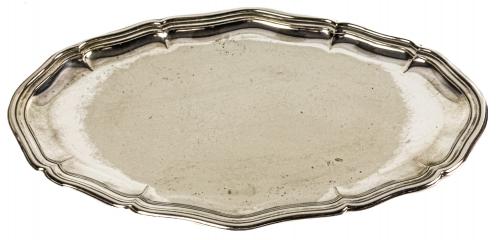 JUEGO DE TOCADOR DE PLATA DE LOS AÑOS 50