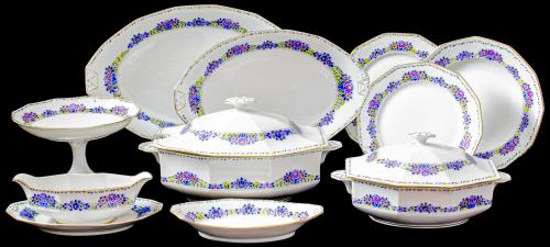 VAJILLA DE PORCELANA FRANCESA DE LIMOGES