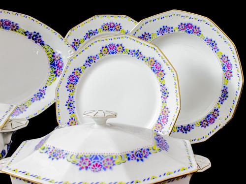 VAJILLA DE PORCELANA FRANCESA DE LIMOGES