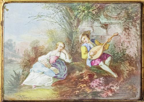 PLAFÓN EN PORCELANA DE LA PRIMERA MITAD DE SIGLO XX