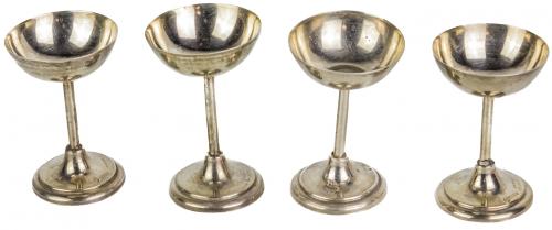 CUATRO COPAS DE PLATA DEL PRIMER TERCIO DEL S.XX