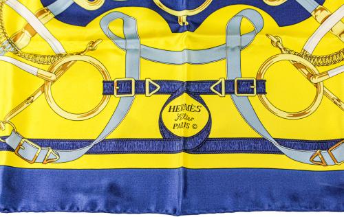 PAÑUELO "HERMES" EN SEDA