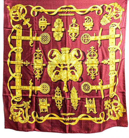PAÑUELO "HERMES" EN SEDA