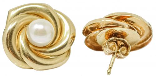 PENDIENTES CON PERLAS CULTIVADAS