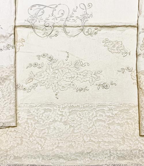JUEGO DE CAMA DE MATRIMONIO DEL PRIMER TERCIO DEL S.XX
