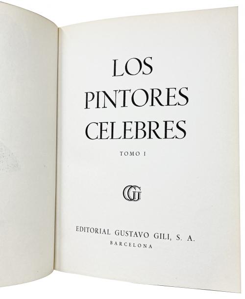 "LOS PINTORES CÉLEBRES"