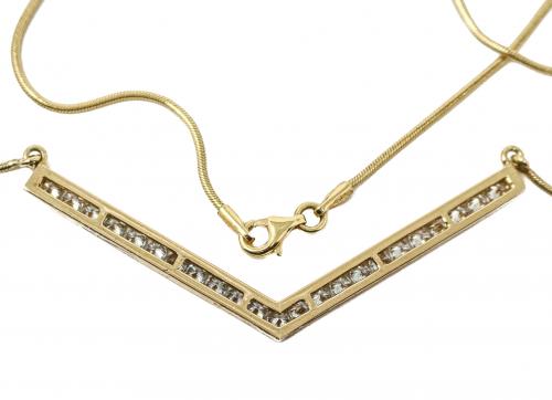 GARGANTILLA CON BRILLANTES
