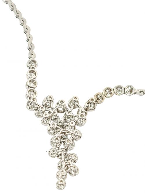 GARGANTILLA CON RACIMO DE BRILLANTES