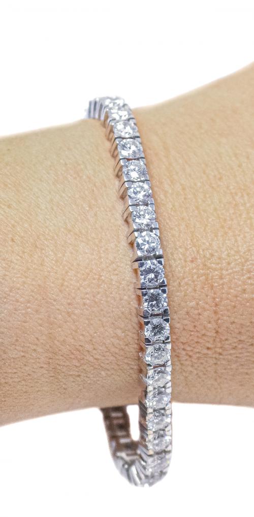 PULSERA RIVIERE DE BRILLANTES