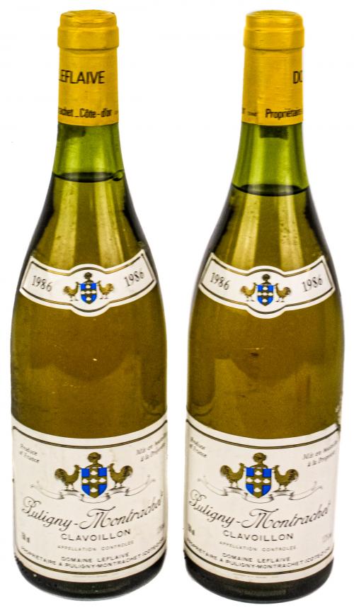 (devolver) DOS BOTELLAS DE VINO PULIGNY-MONTRACHET