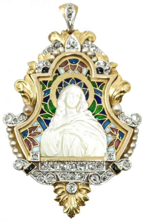 MEDALLA DEVOCIONAL DE LOS AÑOS 30-40