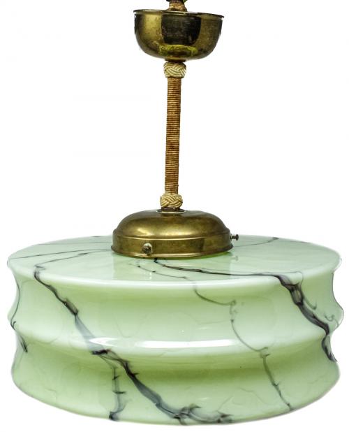 LÁMPARA DE TECHO ART DECO