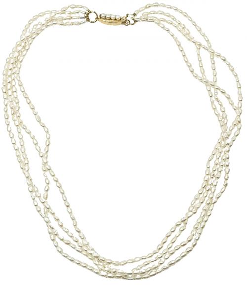 COLLAR DE PERLAS DE RIO