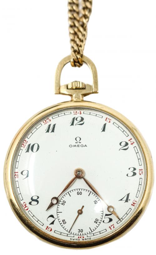 RELOJ DE BOLSILLO OMEGA AÑOS 30