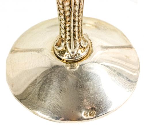CONJUNTO DE SEIS COPAS DE CAVA DE MEDIADOS DEL S.XX