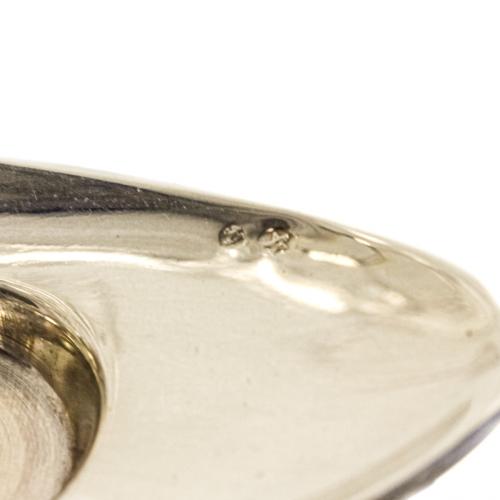 CONJUNTO VINAGRERAS Y SALEROS EN PLATA Y CRISTAL 