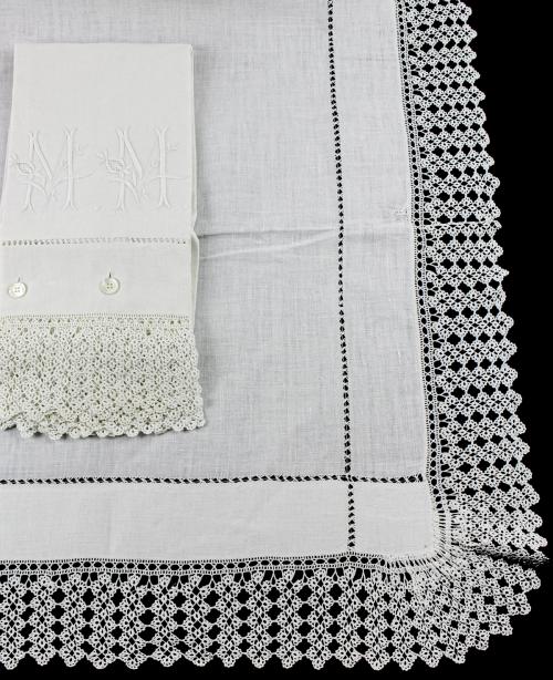 JUEGO DE CAMA DE MATRIMONIO DEL PRIMER TERCIO DEL S.XX