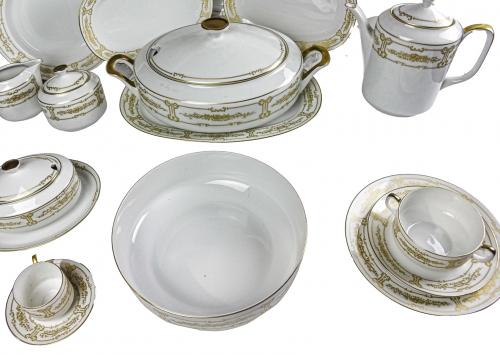 VAJILLA DE PORCELANA ALEMANA DEL ÚLTIMO CUARTO DEL S.XX