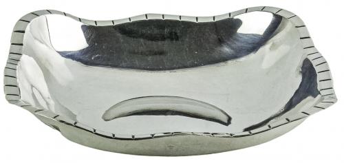 CENTRO DE MESA EN PLATA DEL ÚLTIMO TERCIO DEL S.XX