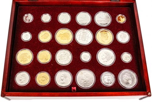 COLECCIÓN DE MONEDAS DE PLATA