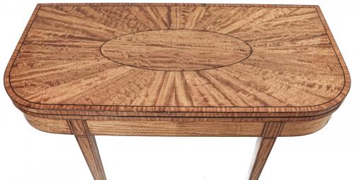 MESA DE JUEGO ESCOCESA DE PRICIPIOS DEL S.XIX