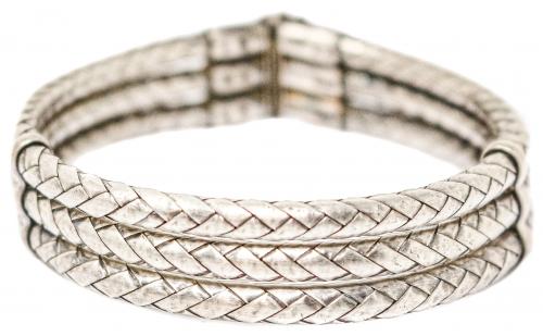PULSERA DE LA INDIA EN PLATA