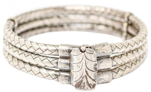PULSERA DE LA INDIA EN PLATA