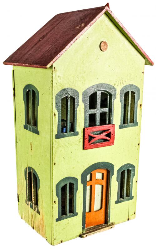 CASITA DE MUÑECAS DE MEDIADOS DEL S.XX