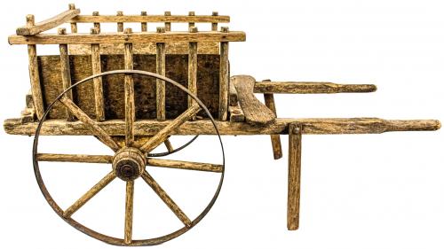CARRO DE PAYÉS EN MINIATURA, DE MEDIADOS DEL S.XX