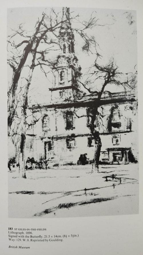 WHISTLER:  LITHOGRAPHS.   