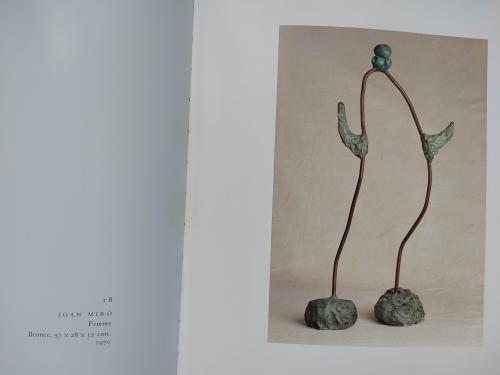 UNA COLECCIÓN DE ESCULTURA MODERNA ESPAÑOLA (CON DIBUJO).  