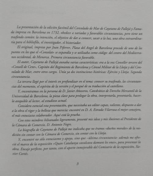 CONSULADO DEL MAR DE BARCELONA.   