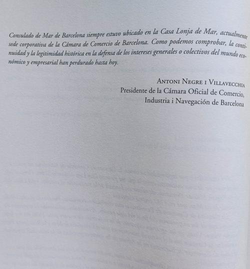 CONSULADO DEL MAR DE BARCELONA.   