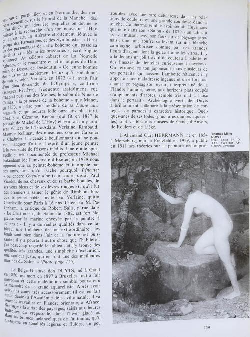 LES PETITS MAITRES DE LA PEINTURE (1820-1920).   