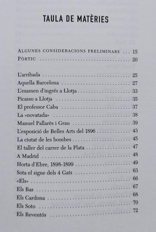 PICASSO I ELS SEUS AMICS CATALANS.  