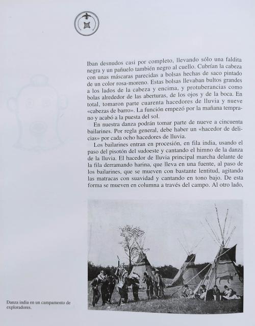 ARTE Y COSTUMBRES DE LOS PIELES ROJAS.   
