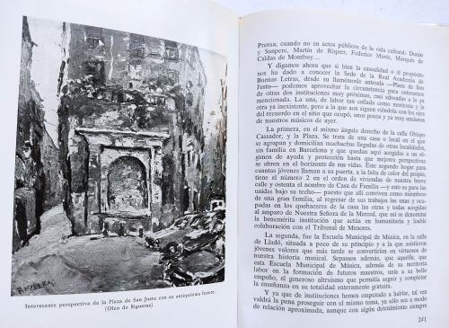 EL BARRIO GÓTICO DE BARCELONA:  SU HISTORIA, SU INTIMIDAD.  